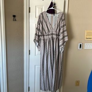 SHEIN curve maxi dress